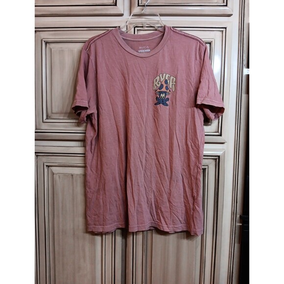 RVCA‎ Artist Network Shirt Slim Fit - Large - Magic Mushroom Guy Surfer - Picture 6 of 6